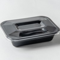 CPET disposable microwave and oven safe food containers for airline