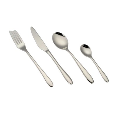 High-class mirror polishing gold cutlery stainless steel