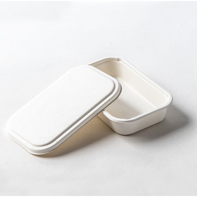 Airline Ovenable high heat-resistant biodegradable compostable food container