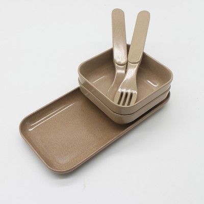 Biodegradable Fiber Cutlery Rice Husks Utensil