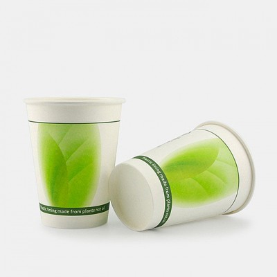 Disposable PLA 100% Biodegradable Paper Cup